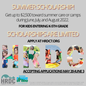 CC Summer 2022 Scholarship Post 1 300x300 - Child Care